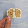 Jesus' Hands Sticker