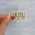 Jesus Loves You Sticker