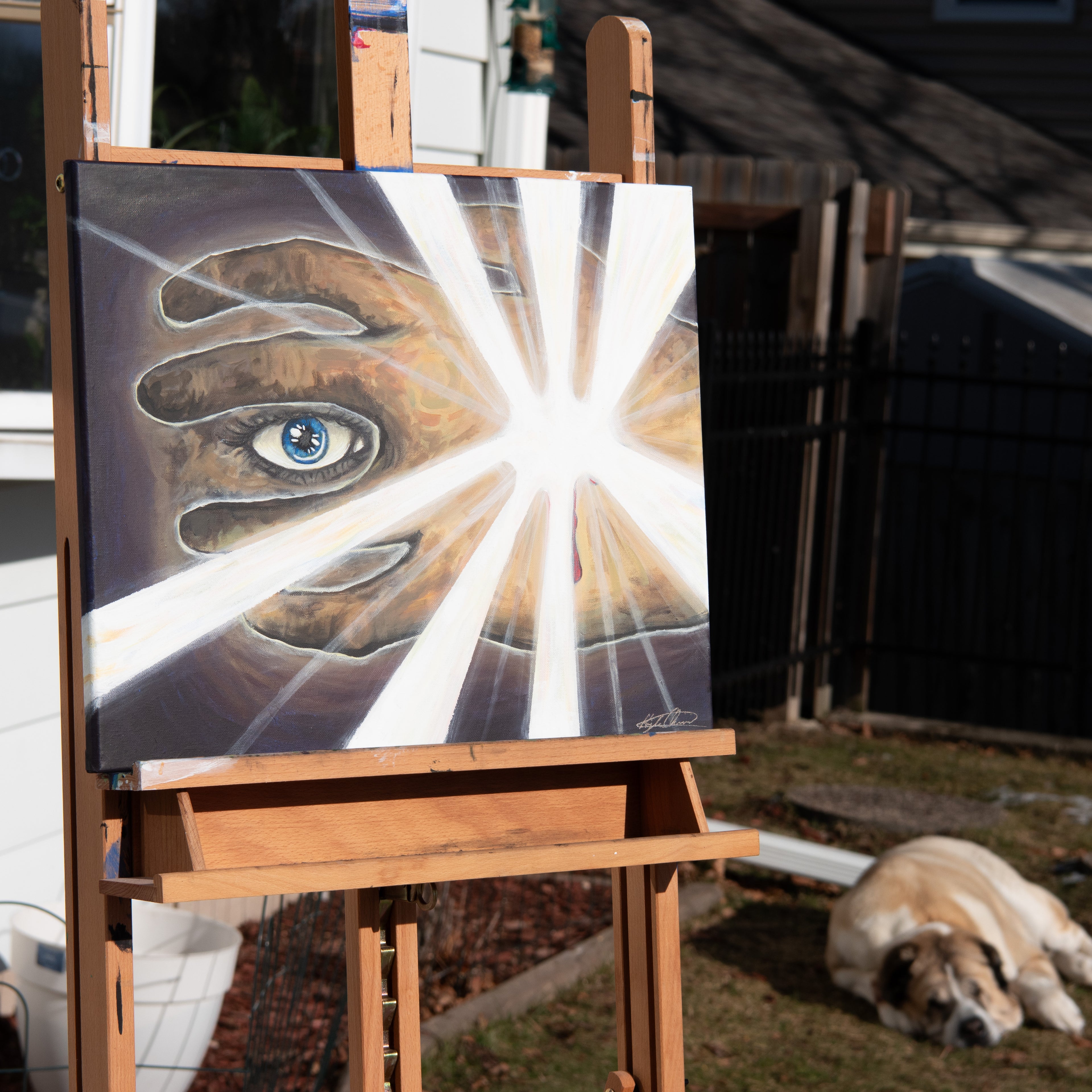 "Now I can see" 8.5"x11" Print