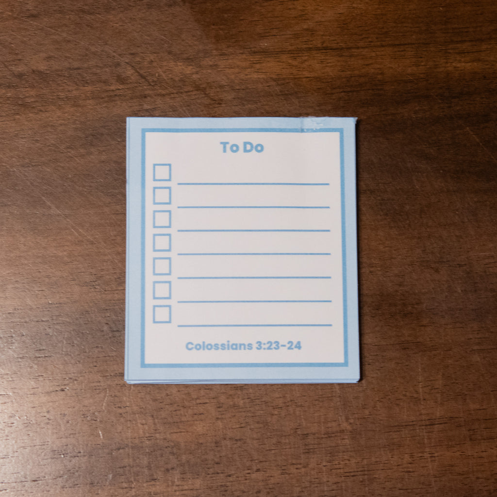 To-Do List Note Pad