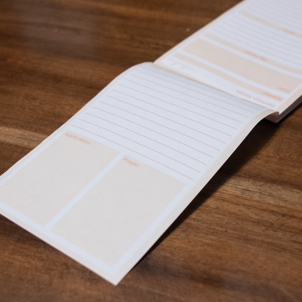 Sermon Notepad