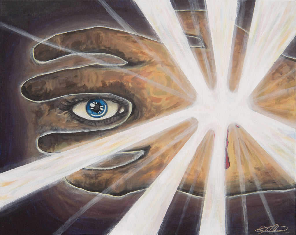 "Now I can see" 8.5"x11" Print